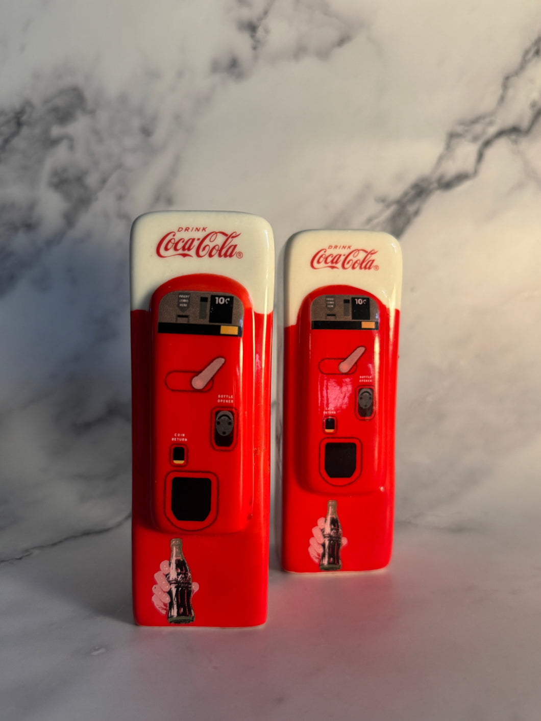 “Fill ‘er Up” Cola Salt + Pepper Shaker