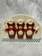 Cargar imagen en el visor de la galería, &quot;Three Little Bears&quot; Napkin Holder

