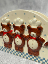 Cargar imagen en el visor de la galería, &quot;Three Little Bears&quot; Napkin Holder
